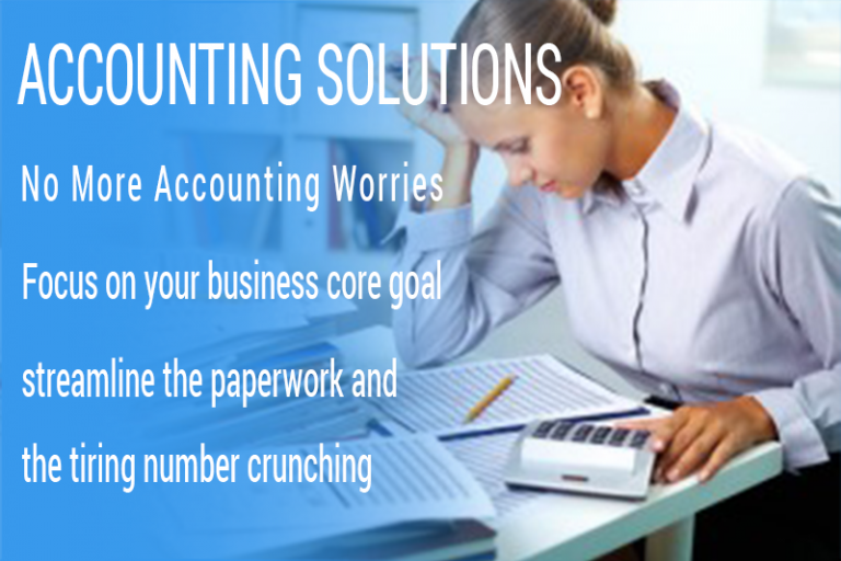 Accounting solution – Your lasting solution to accounting worries.